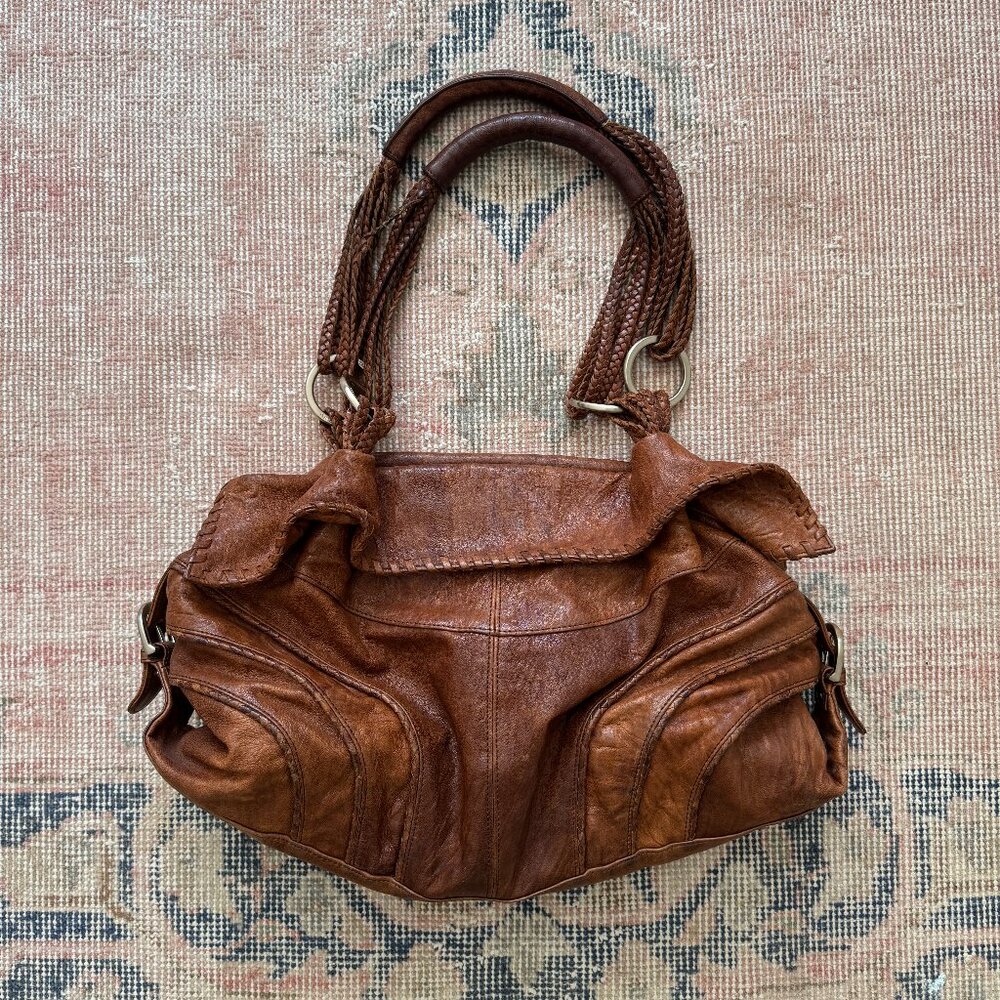 Junior Drake Leather Handbag